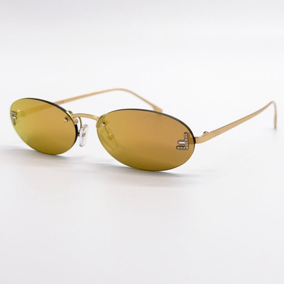 NEW FE4075US 30L ROUND GOLD MIRROR FENDI WOMN SUNGLASSES - Picture 1 of 13